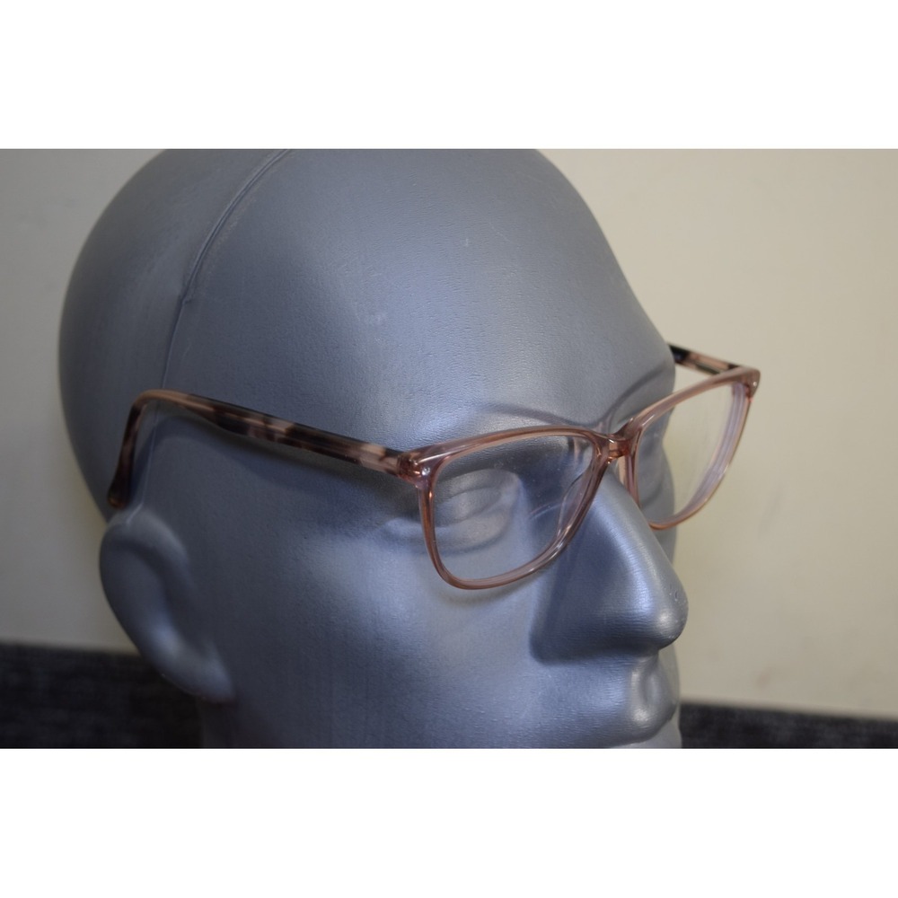 Wittnauer ANGELIQUE Blush Eyeglasses Womens Pink Tortoise Cat Eye 53-14-140